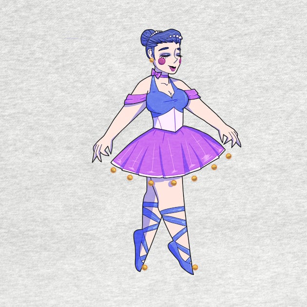 Ballora Gijinka Transparent by spaceagebarbie